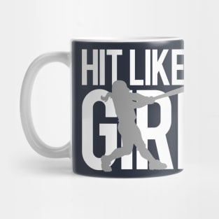 Hit Like a Girl Mug